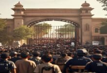پٹنہ یونیورسٹی: سینیٹ اجلاس کے دوران ہنگامہ، طلبہ کا احتجاجی مظاہرہ
