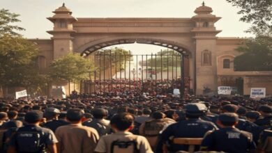 پٹنہ یونیورسٹی: سینیٹ اجلاس کے دوران ہنگامہ، طلبہ کا احتجاجی مظاہرہ