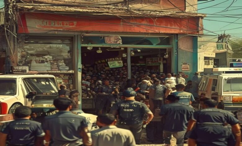مظفرپور: دن دہاڑے جیولری کی دکان میں لوٹ مار، فائرنگ کے باوجود ایک لٹیرا پکڑا گیا