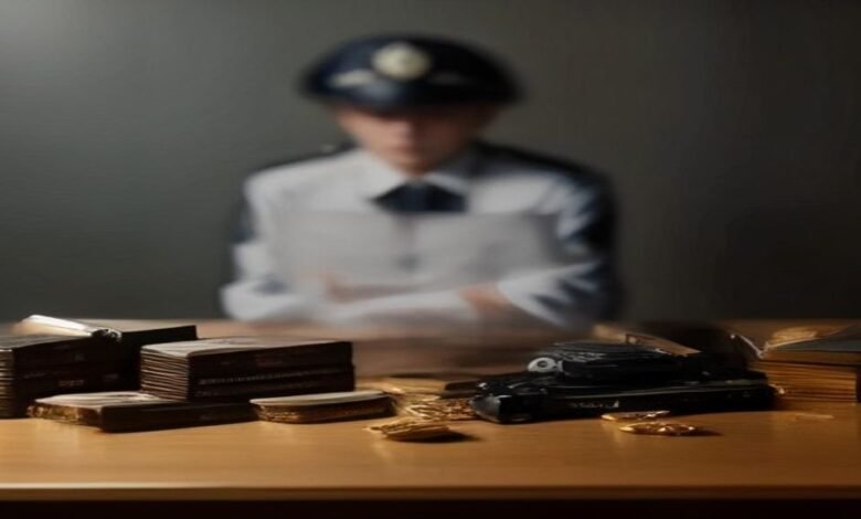 مظفرپور میں چوری کے چھ ملزمان گرفتار، سونا، چاندی اور ہتھیار برآمد