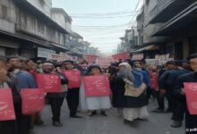 مظفرپور: کسان مزدور تنظیم کا چیف الیکشن کمشنر کی برطرفی کا مطالبہ، احتجاجی جلوس نکالا گیا