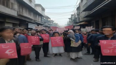 مظفرپور: کسان مزدور تنظیم کا چیف الیکشن کمشنر کی برطرفی کا مطالبہ، احتجاجی جلوس نکالا گیا